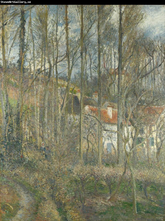 Camille Pissarro The Cote des Boeufs at L Hermitage